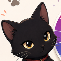 Le chat mascotte de Nuancier